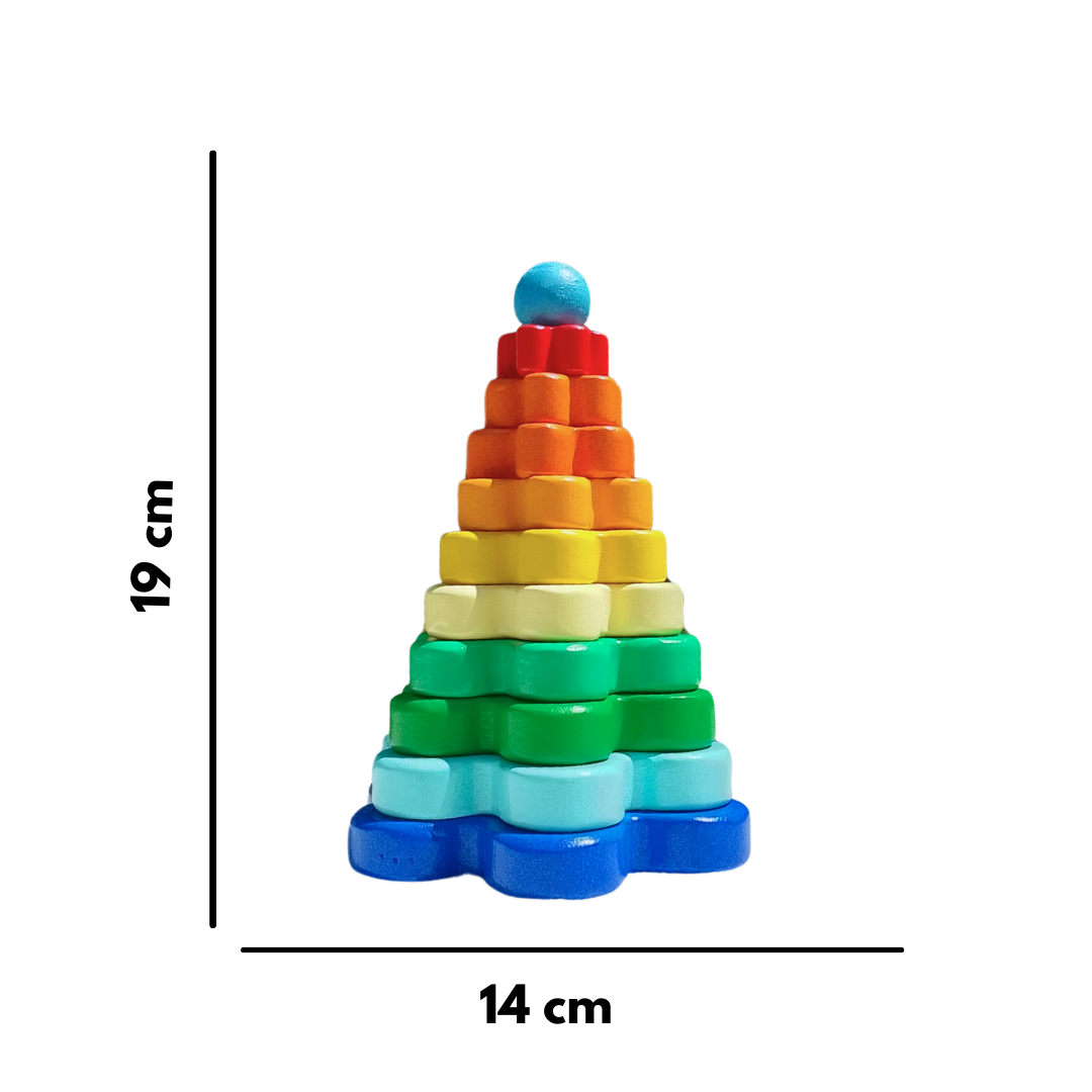 Flower Shape Stacking Toy
