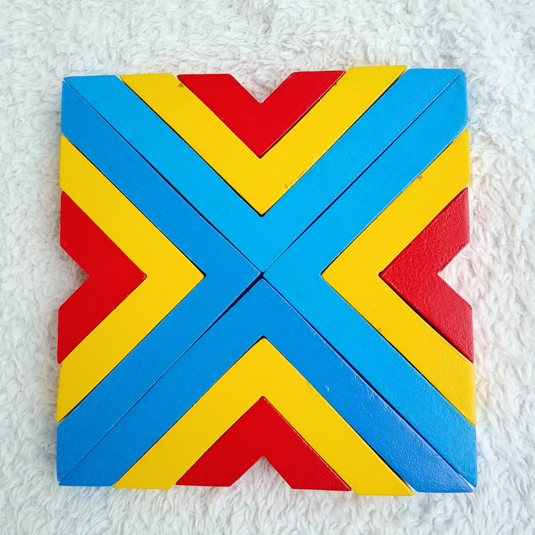 Wooden Nesting Block Toy