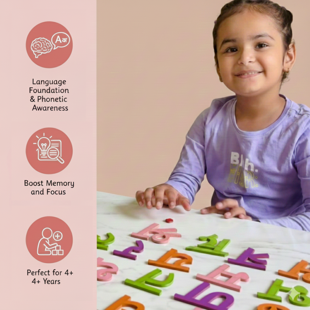 Hindi & Marathi Varnamala Combo