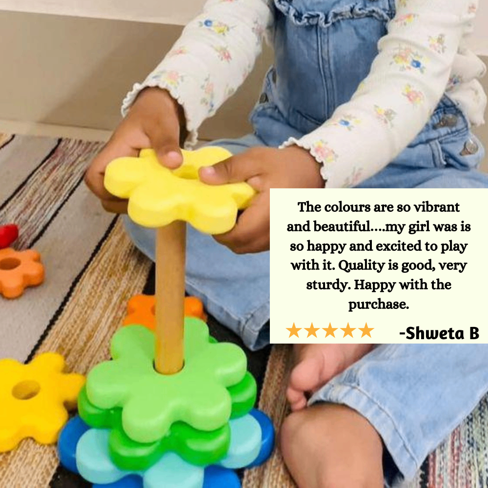 Flower Stacker Puzzle