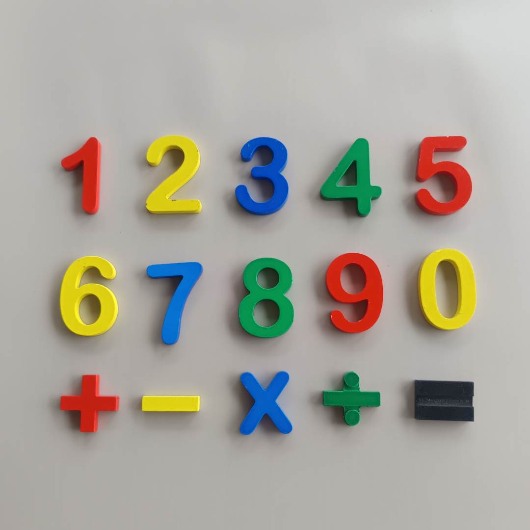 English Numbers And Math Signs