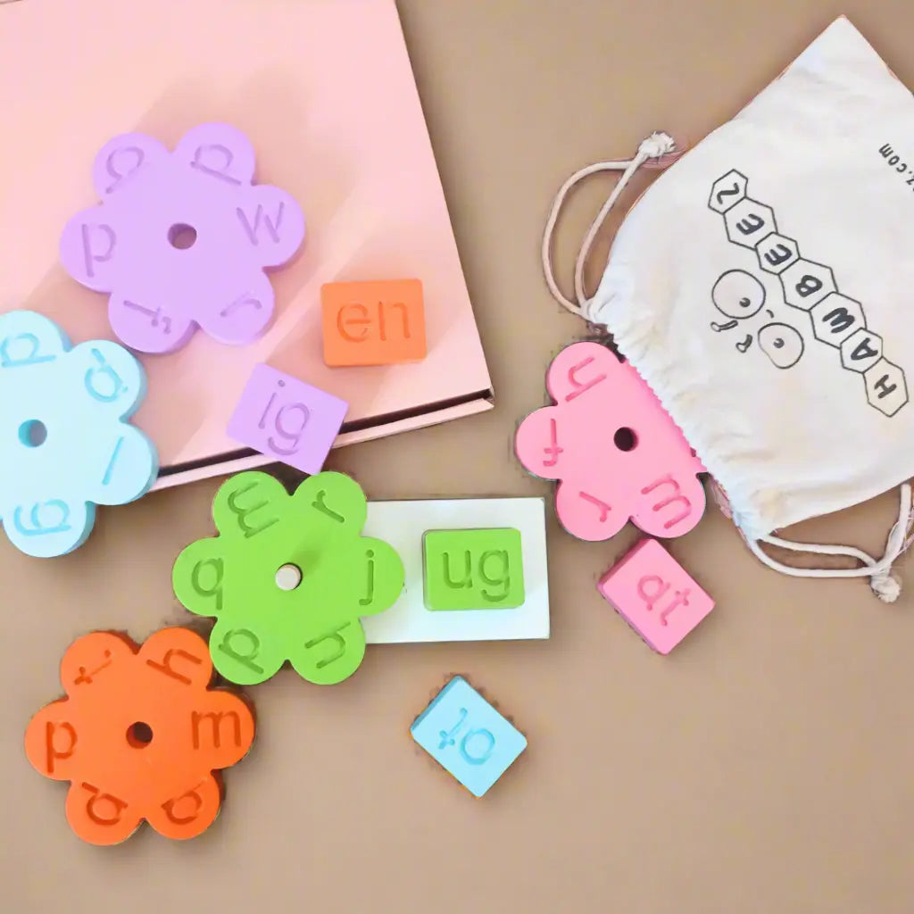 Wooden Three Letter Words Toy