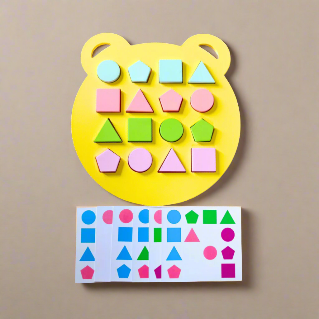 Educational Wooden Shape Sorter Toy