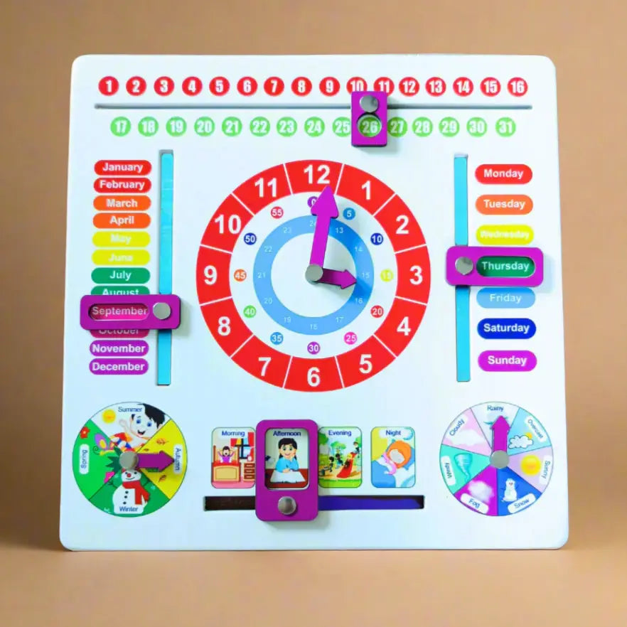 Three Letter & Weather Clock Set