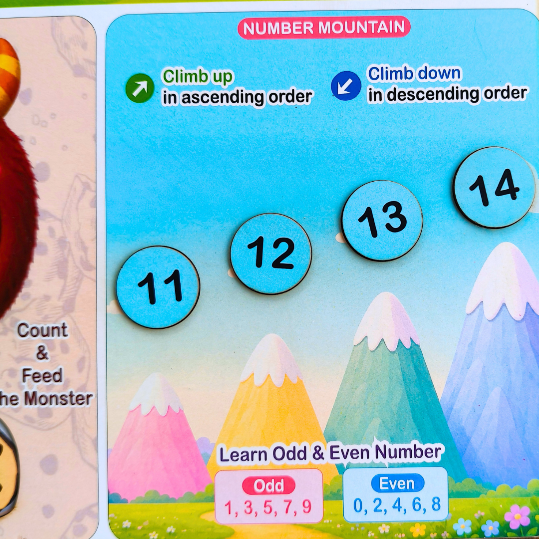 Wooden Number Adventure