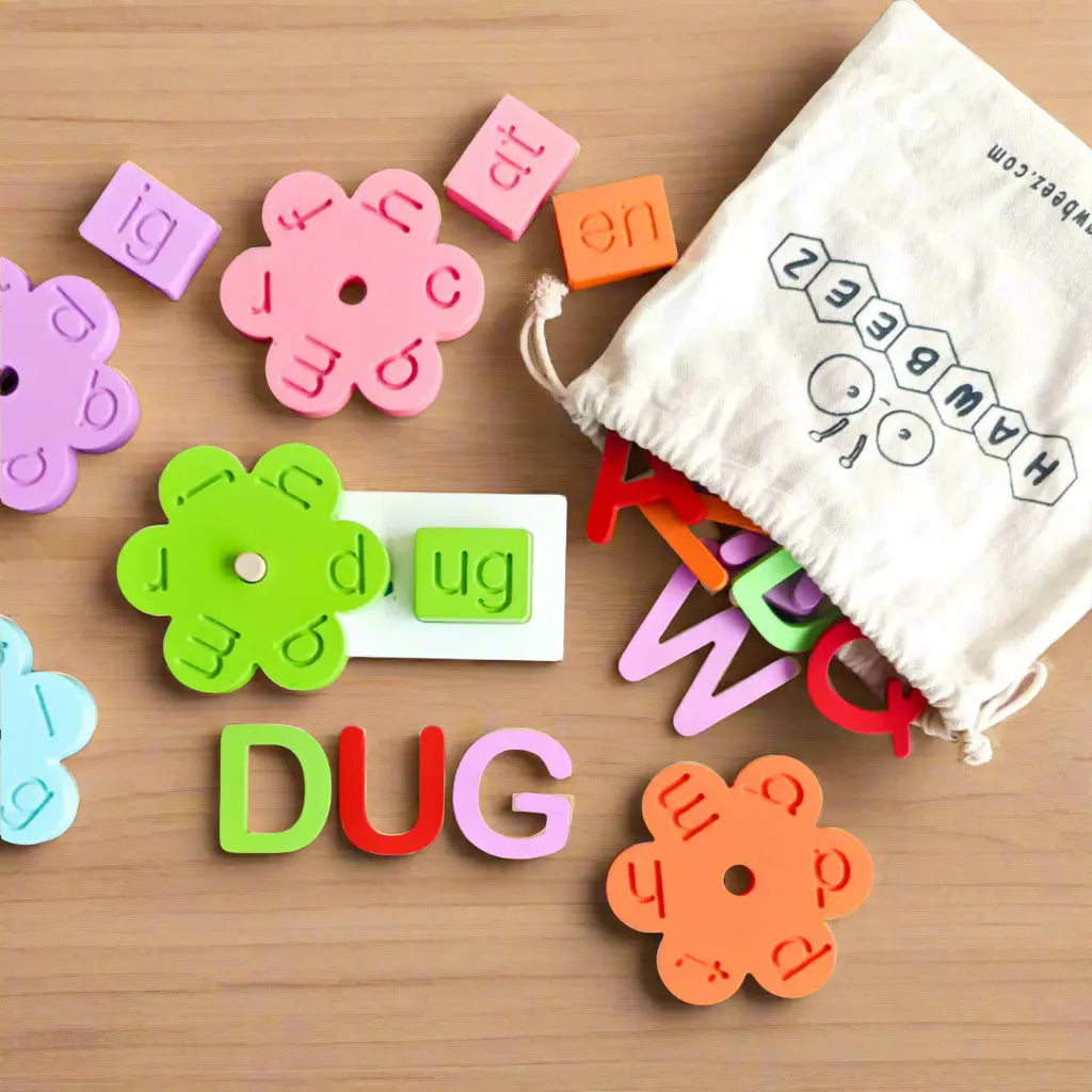 Word Building and Capital Alphabet Toys