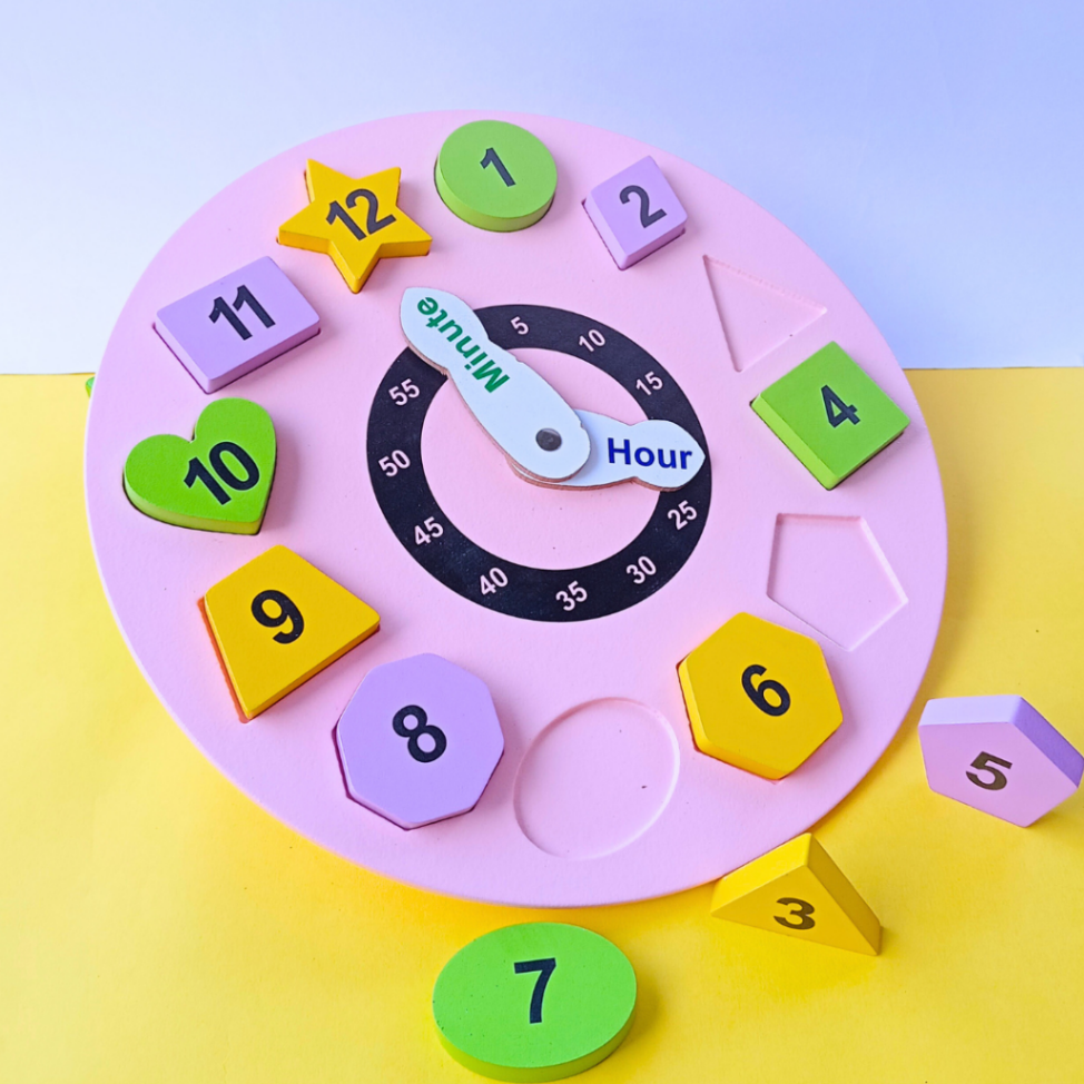 Melissa & doug shape top sorting clock