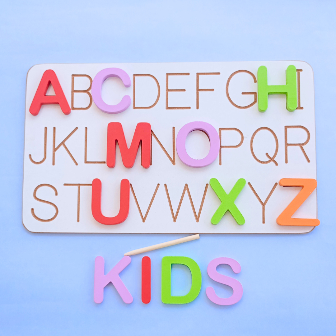 English Alphabet And Tracing Board Combo