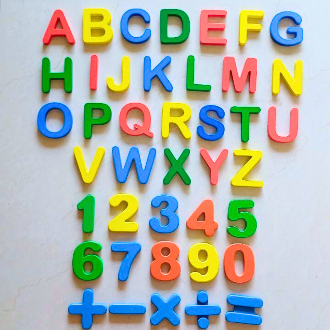 English Numbers With Math Signs And Alphabets Toy