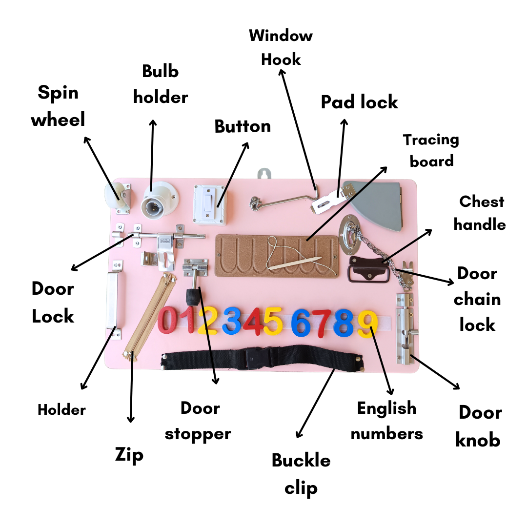 Rectangle Wall Panel Busy Board