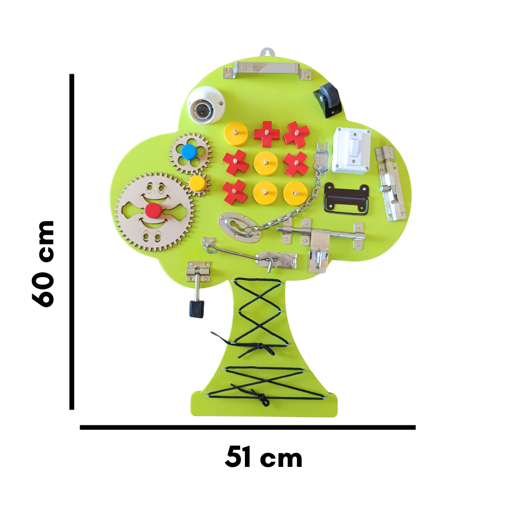 Enchanted Tree Shape Busy Board