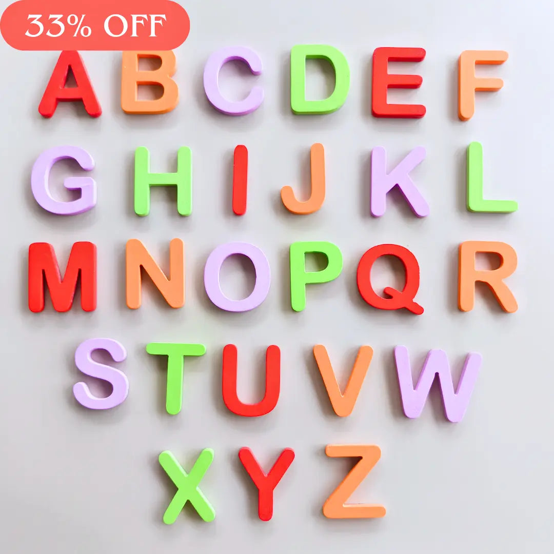 Montessori Wooden Capital Alphabet Toy 