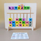 Montessori Wooden Word Logic Game Toy