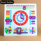 Wooden Weather & Calendar Clock Toy