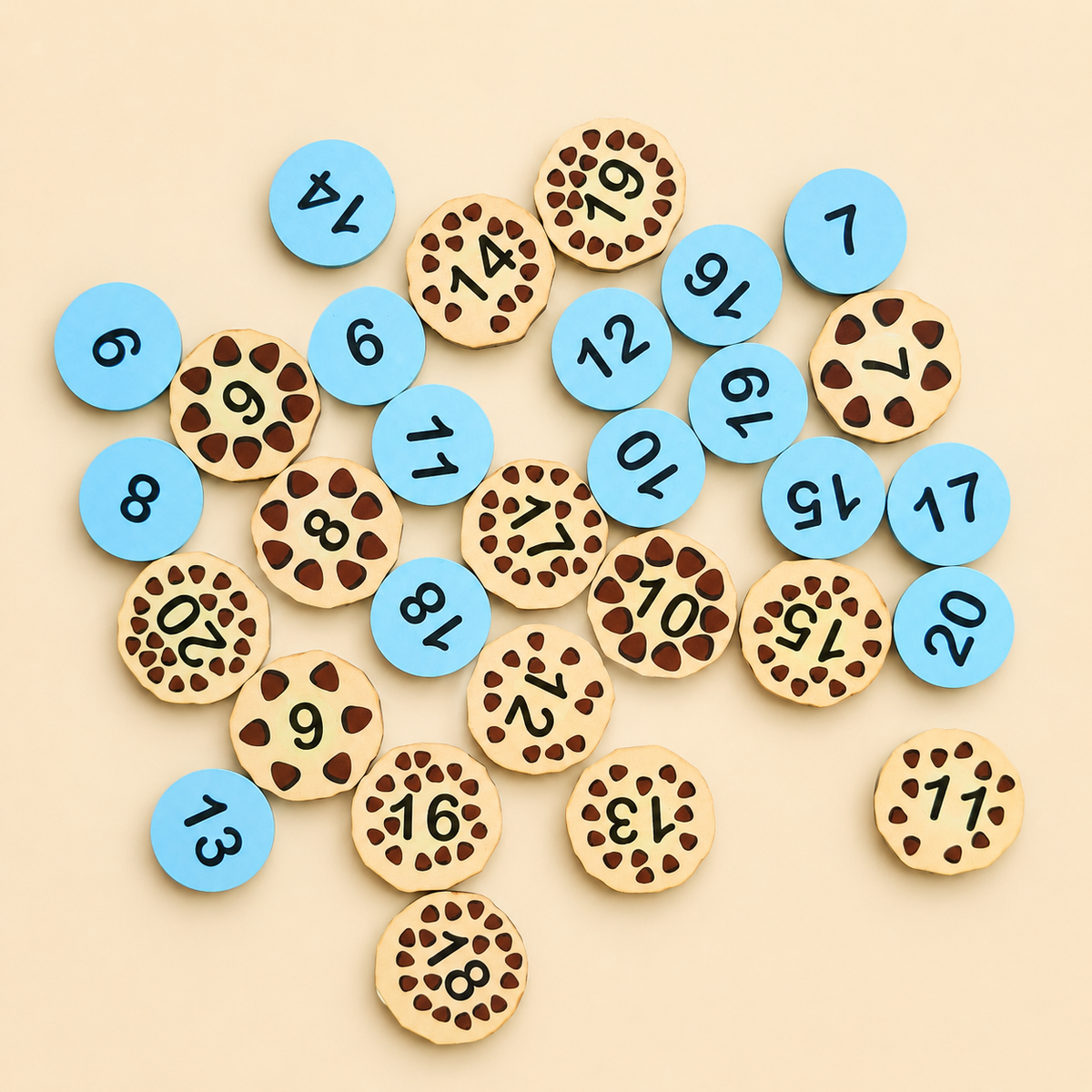 Wooden Number Adventure