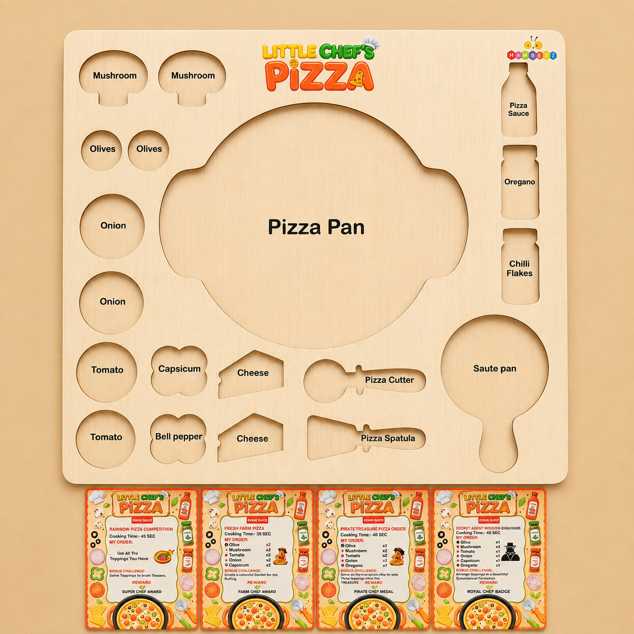 Little Chef’s Pizza Play & Learn Kit