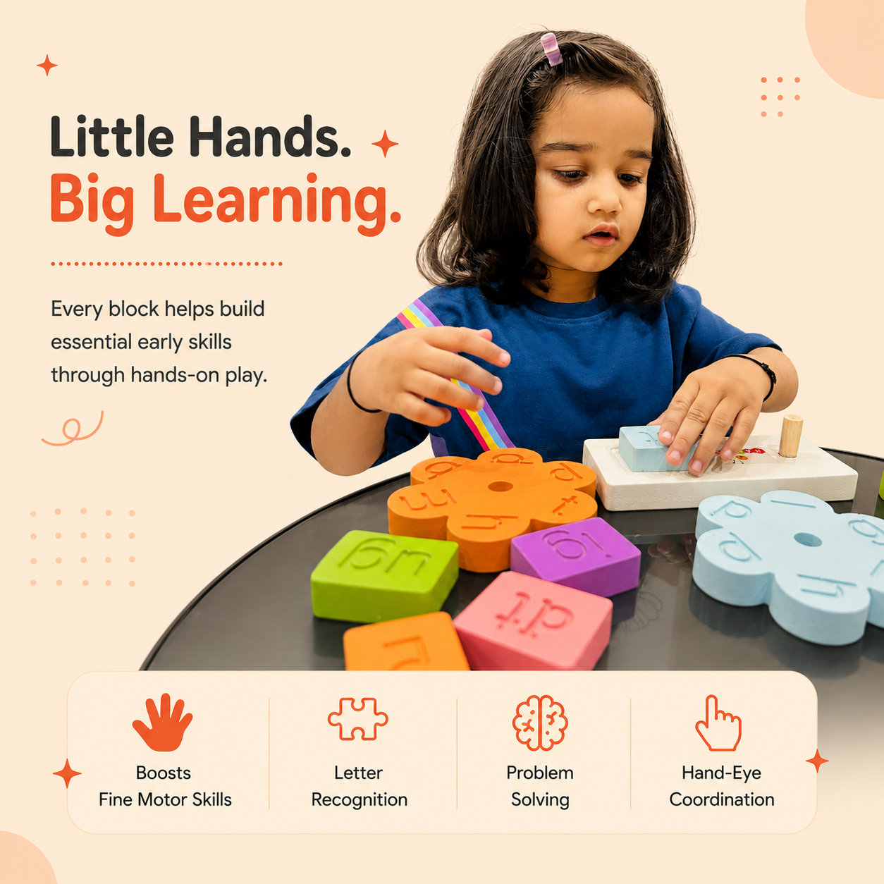 Wooden Three Letter Words Toy