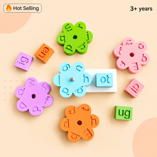 Wooden Three Letter Words Toy