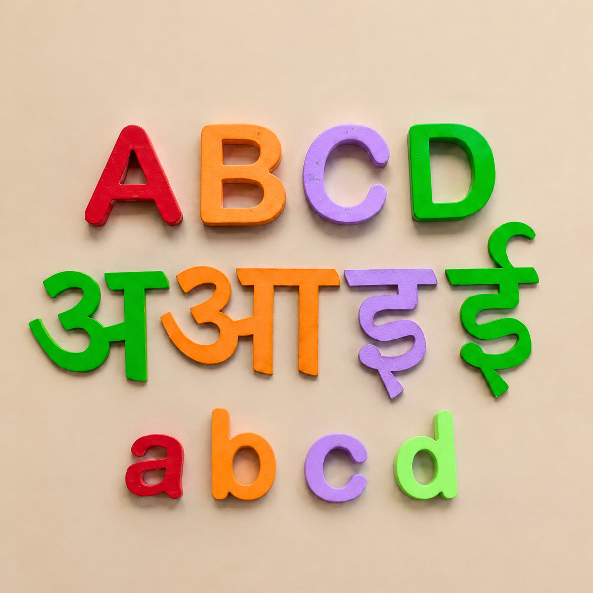 Hindi Varnamala & Englsih Alphabets Set