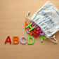 Montessori Wooden Capital Alphabet Puzzle Toy