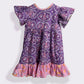 Pretty Petals Herbal Dyed Cotton Summer Girls Frock