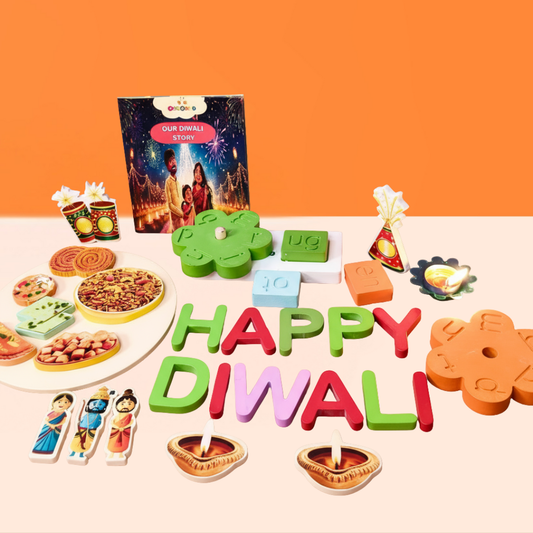 3 Letter , Diwali Kit & English Alphabet ( Capital) Combo