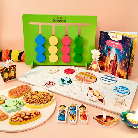 Diwali Kit , Logic Game & Solar System Combo