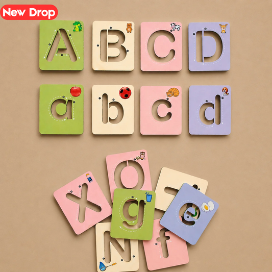 Stencils Capital & Small Alphabet Set