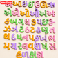 Wooden Gujarati Mulaksharo