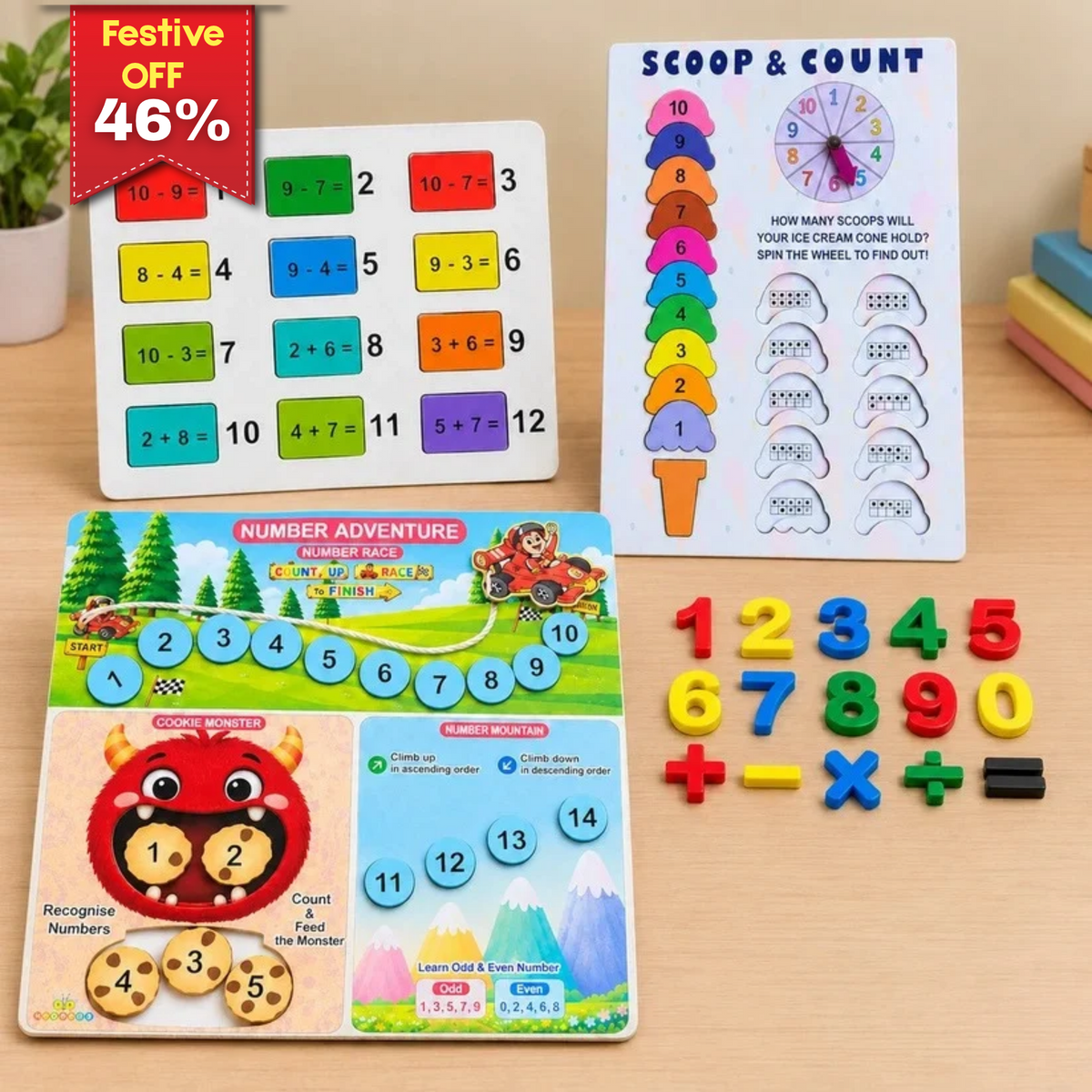 Little Math Explorers Set STAGE 1 (4Y+)