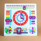 Three Letter & Weather Clock Set