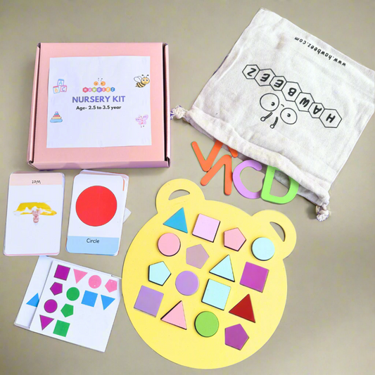 Shape Sorter, Flash Cards & Alphabets