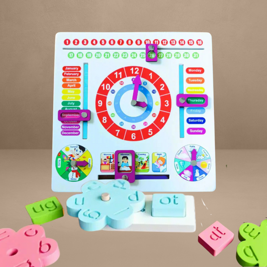Three Letter & Weather Clock Set