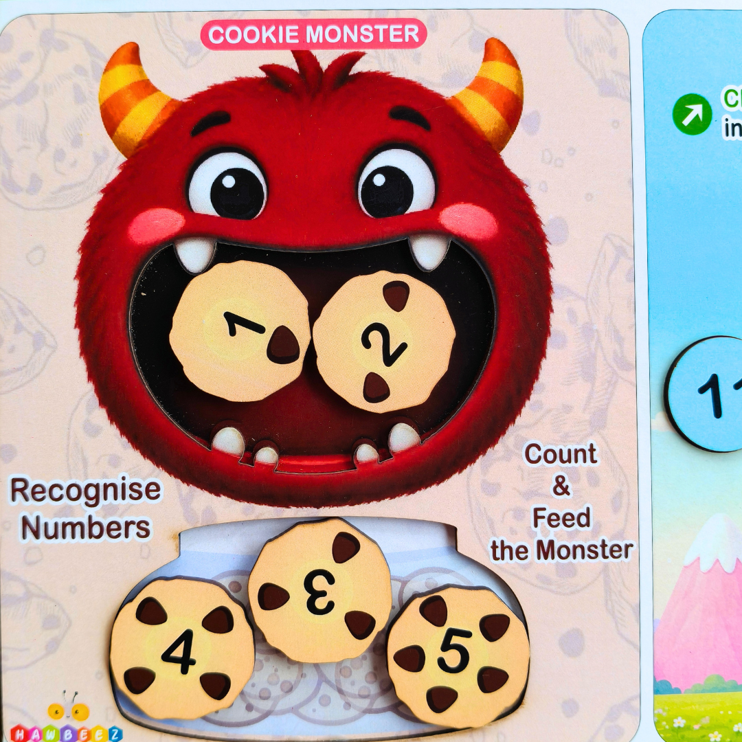 Wooden Number Adventure