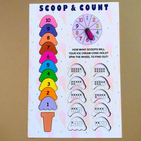 Scoop & Count Number Toy