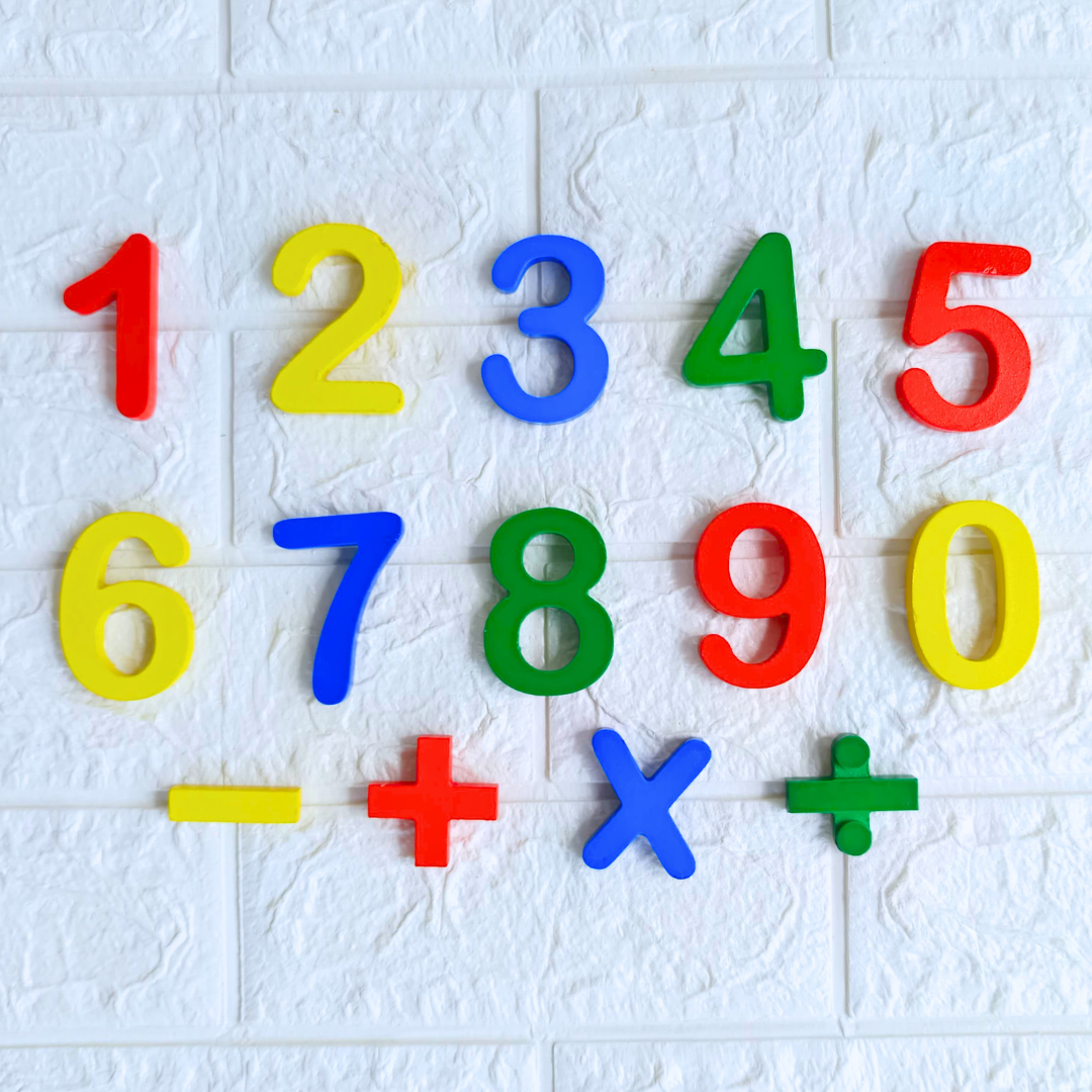 English Numbers And Math Signs