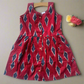 Crimson Sky Organic Pure Cotton Frock