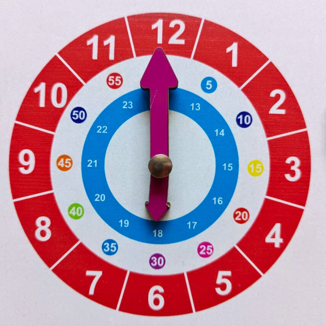 Wooden Weather & Calendar Clock Toy