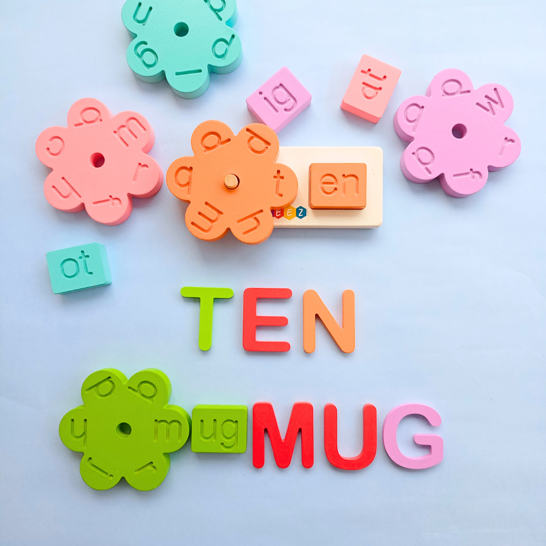 3 Letter Words And English Alphabets Toy Combo