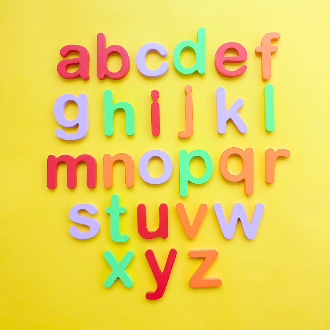 Wooden English Alphabet (Small)