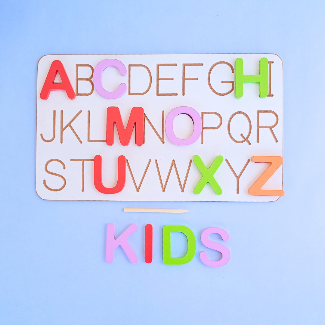 English Alphabet And Tracing Board Combo