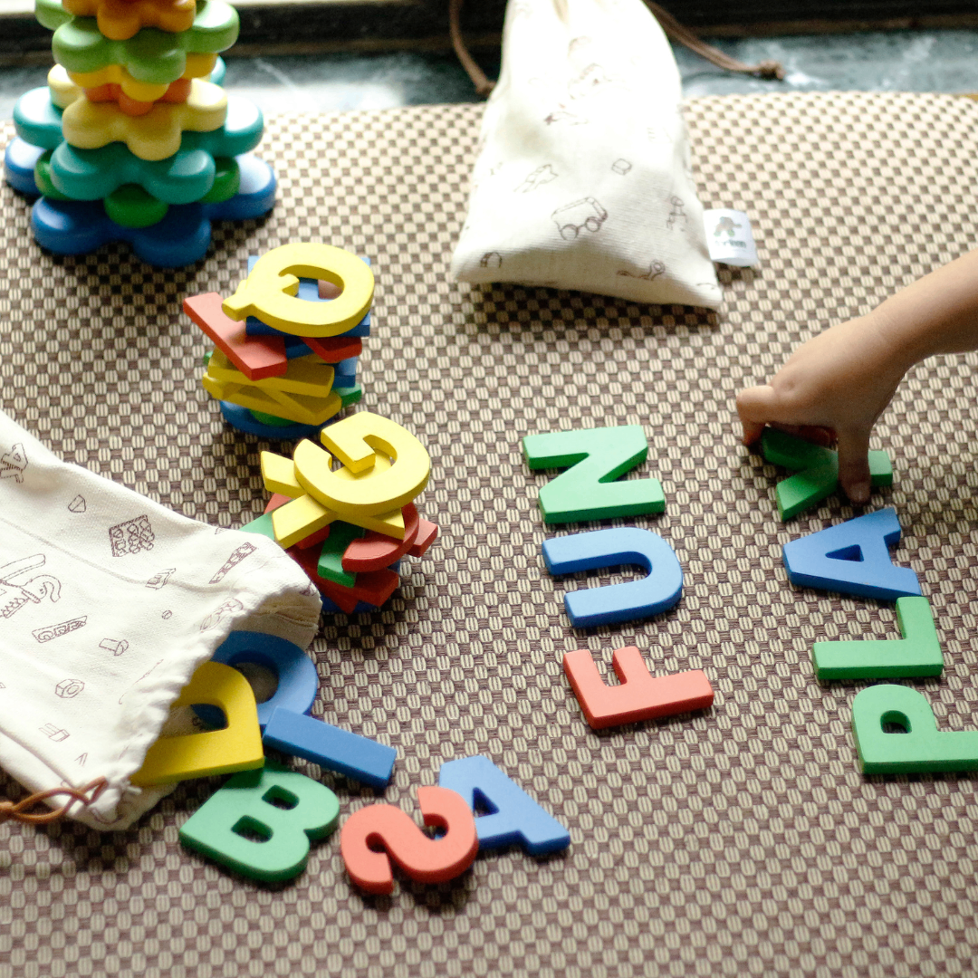 Wooden English Alphabets Toy