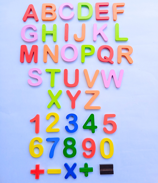 English Numbers With Math Signs And Alphabets Toy